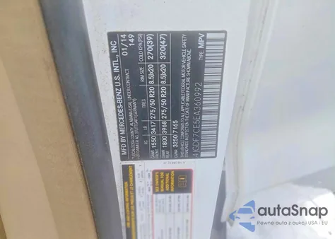 2014 Mercedes-Benz Gl 450 4Matic z USA, uszkodzony, nr VIN 4JGDF7CE5EA360992